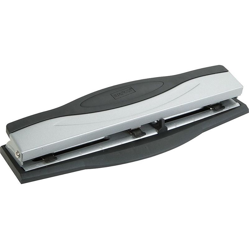 Staples 26639 Adjustable 3-Hole Punch 15 Sheet Capacity 649446