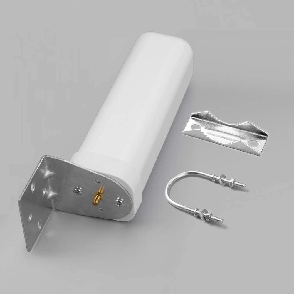 ORPEY 3/6dBi LTE Omnidirectional Antenna Outdoor for Mobile Signal Repeater External Use with SMA-Female