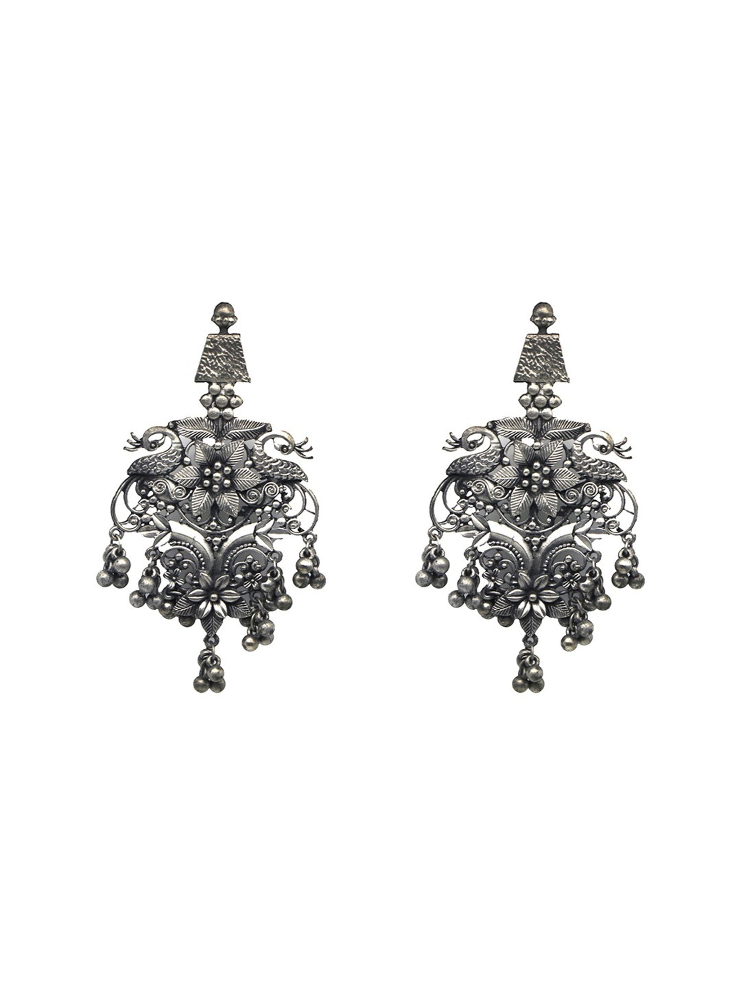 Teejh Pitara Collection Rudrani Oxidized Jewellery Set