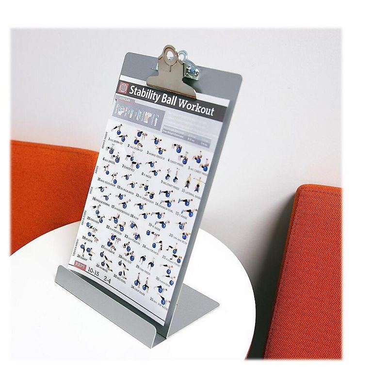 Saunders Aluminum Clipboard/Tablet Stand, Memo SAU22529