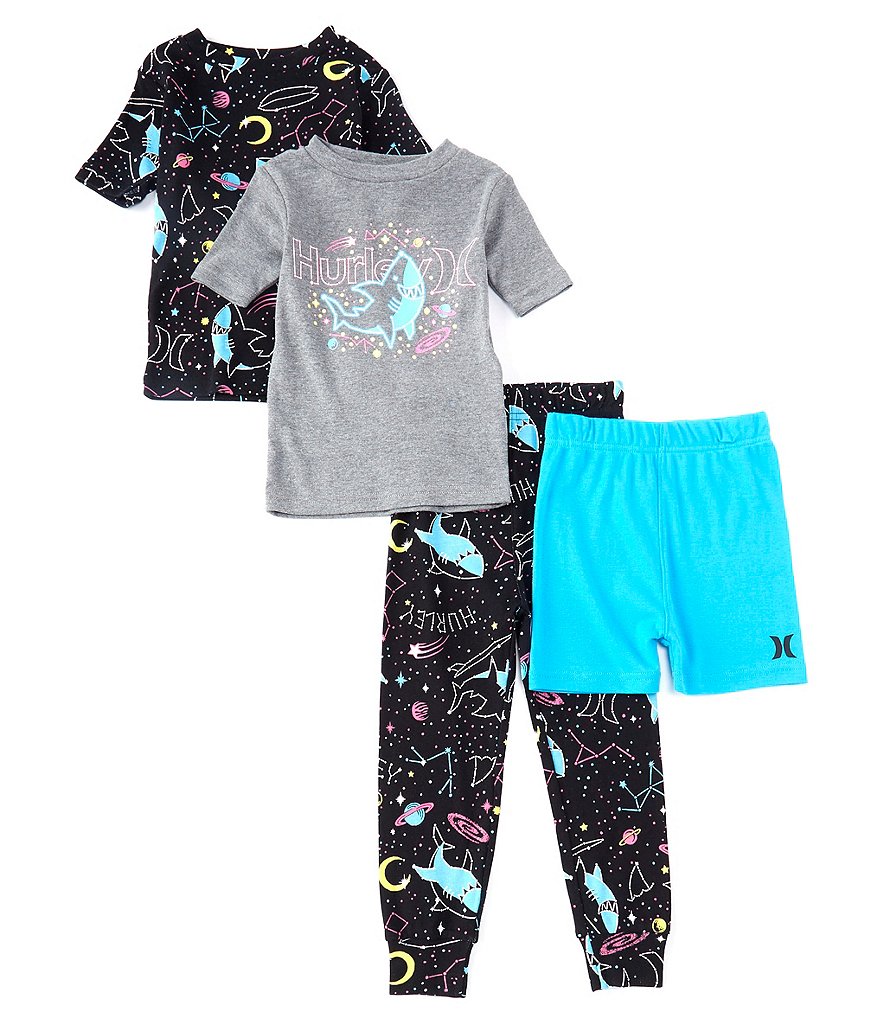 Komar Kids Little/Big Boys 4-16 Gamer Hall of Fame 3-Piece Pajamas Set