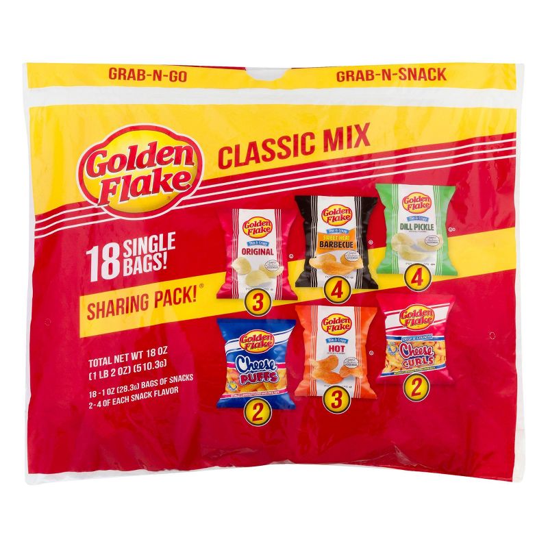 Golden Flake Classic Mix Multipack - 18ct