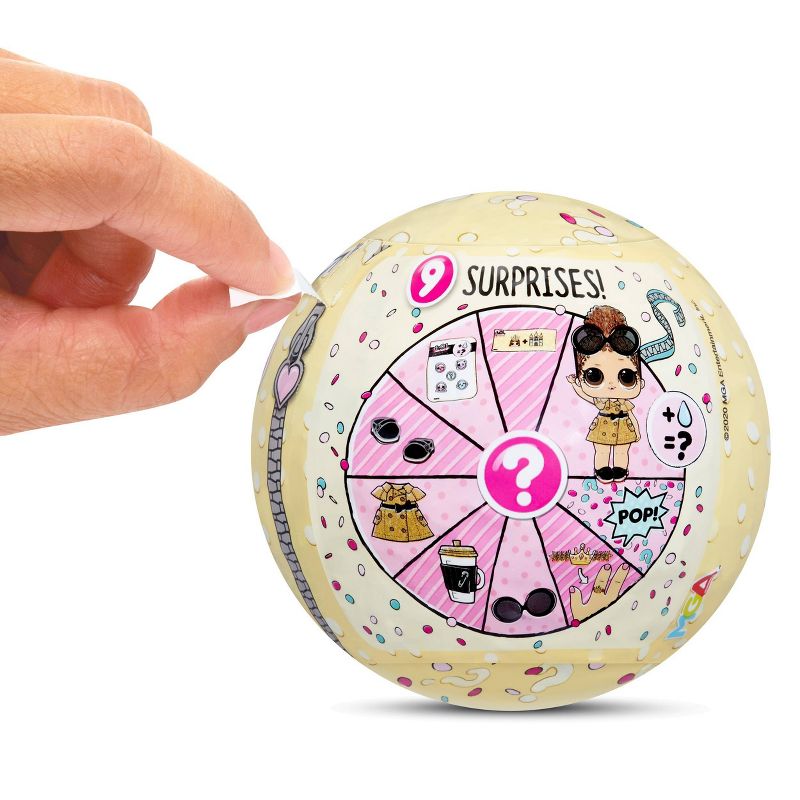 L.O.L. Surprise! Confetti Pop 3pk Beatnik Babe 3 Re-released Dolls each with 9 Surprises
