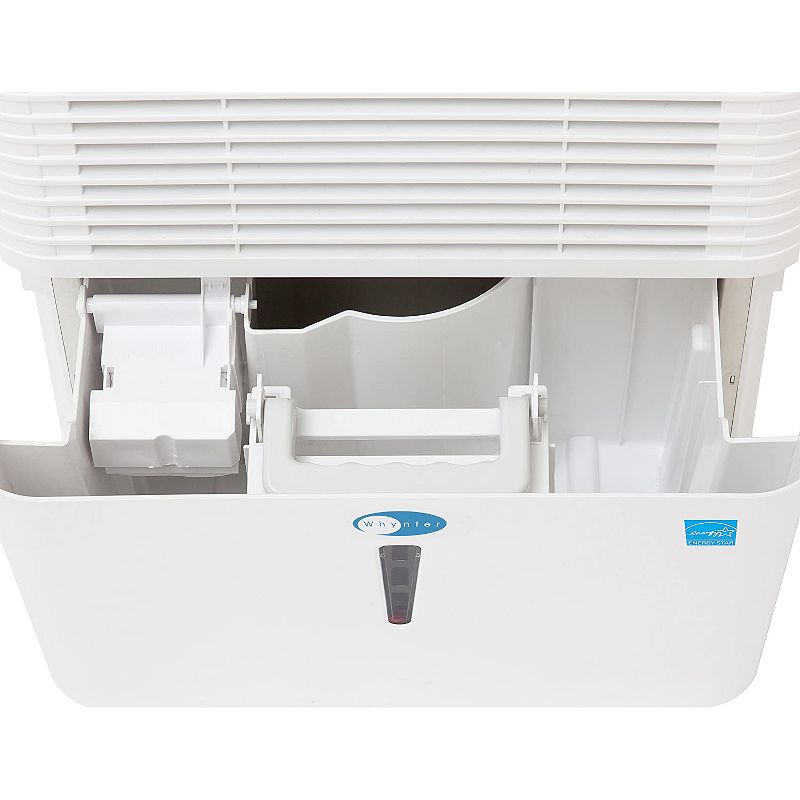 Whynter RPD-621EW Energy Star 60 Pint Quiet Portable Personal Dehumidifier for Bedroom, Basement, Home Office