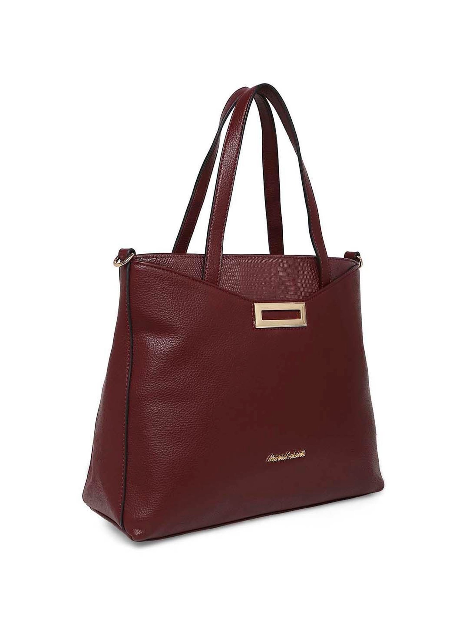 Marina Galanti Wine Midnight Sonata Soft Tote