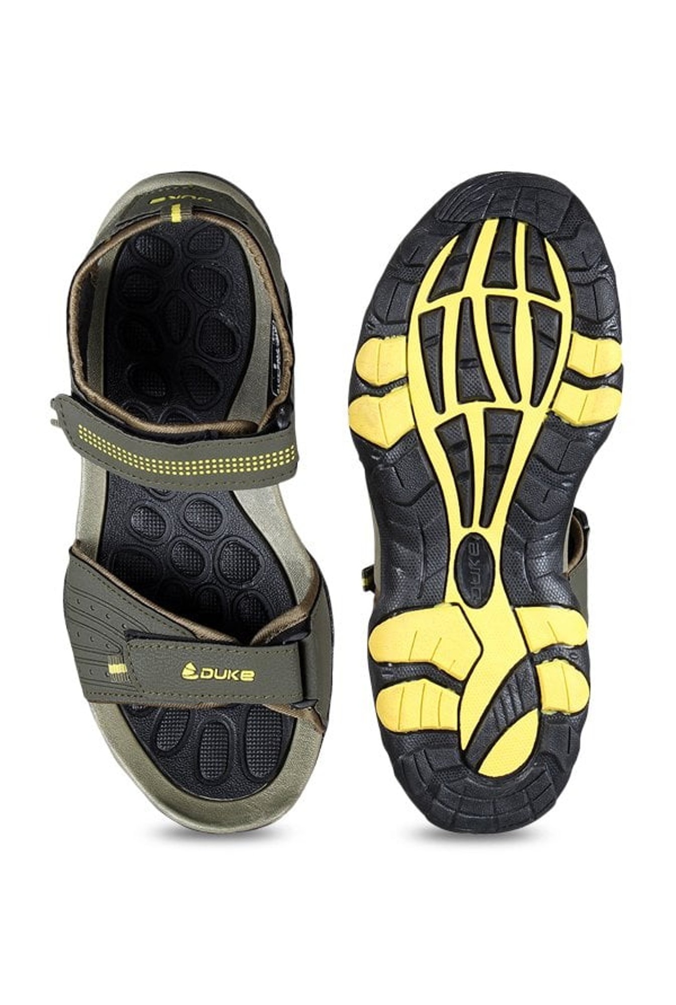 Duke Men's Olive Floater Sandals