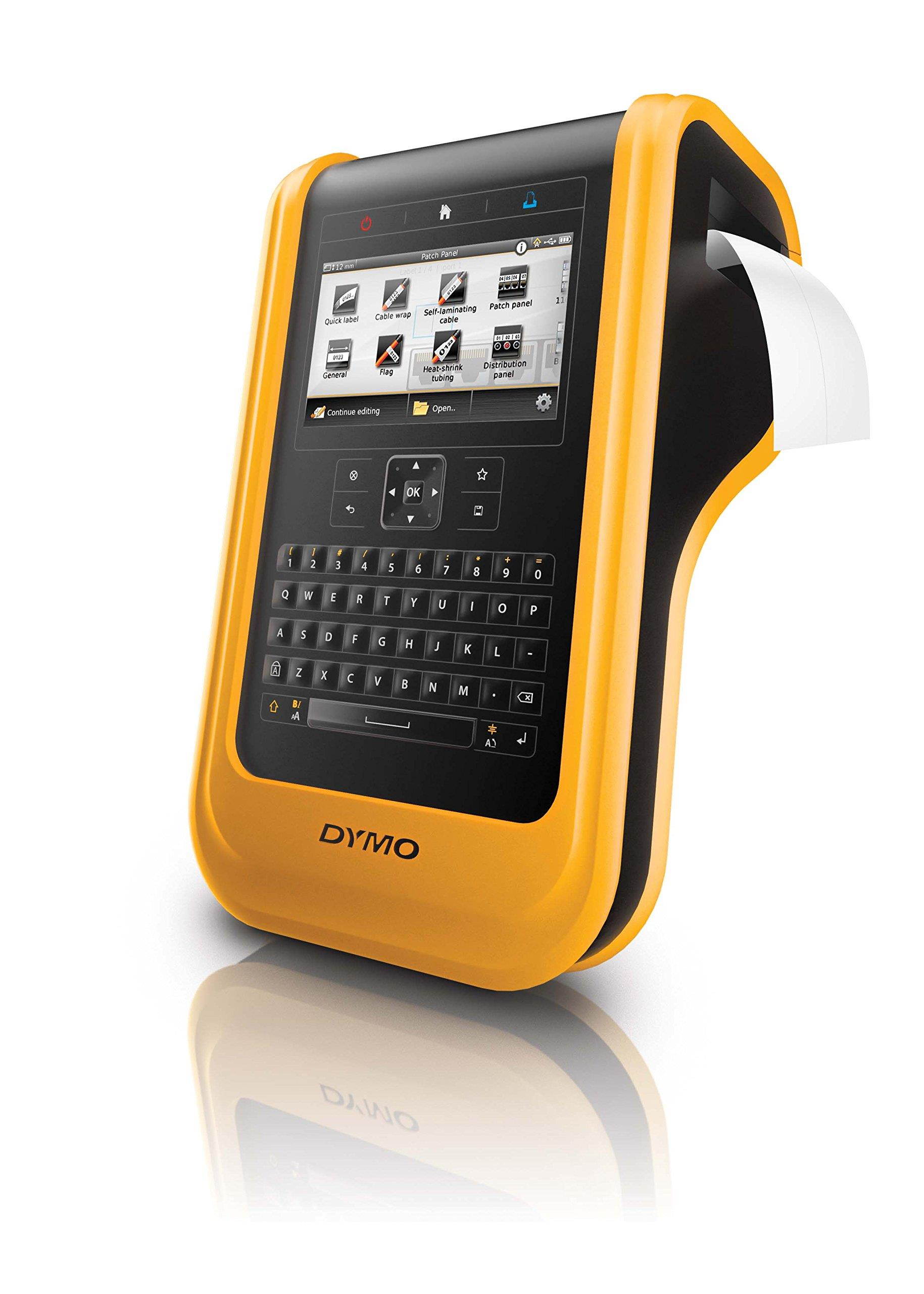 Dymo XTL 500 Label Maker Kit - Thermal Transfer - 1.10 in/s Mono - 300 dpi - Label, Tape, Heat Shrink Tubing - 2.13" - Battery, Power Adapter - 1 Batteries Supported - Lithium Polymer (Li-Polymer) - B