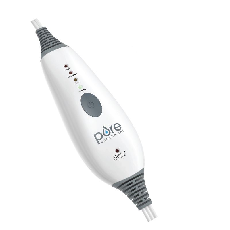 Pure Enrichment PureRelief Deluxe Heating Pad - 12" x 24" - Mauve