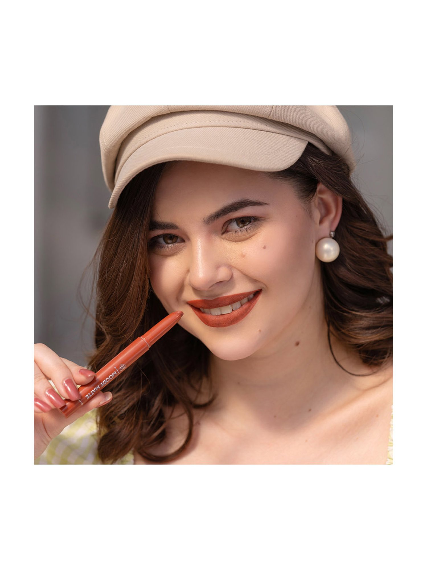 PAC Moody Matte Lipstick Brunch Munch - 1.6 gm