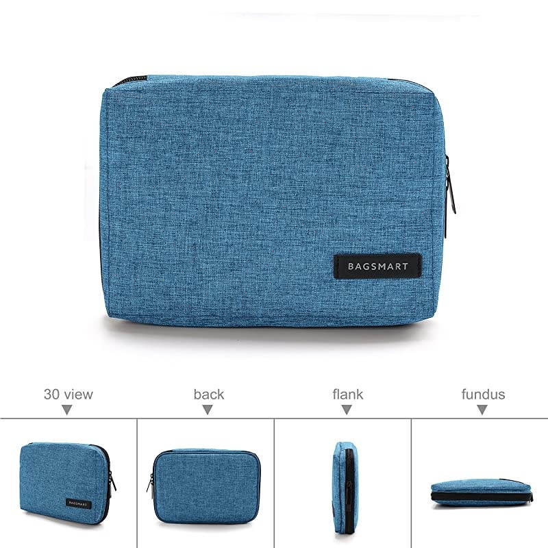Electronic Organizer Small Travel Cable Organizer Bag for Hard Drives, Cables, USB, SD Card