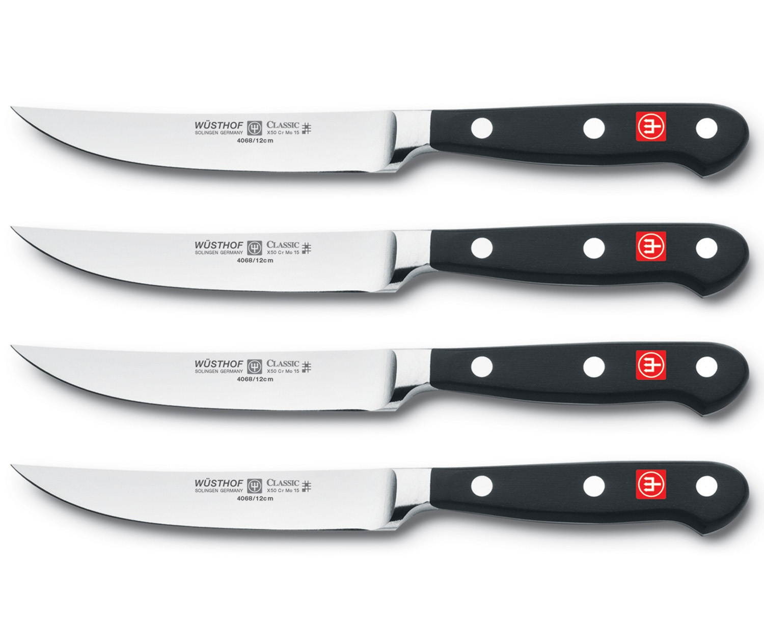 Wusthof Classic 4 Piece Steak Knife Set 9731