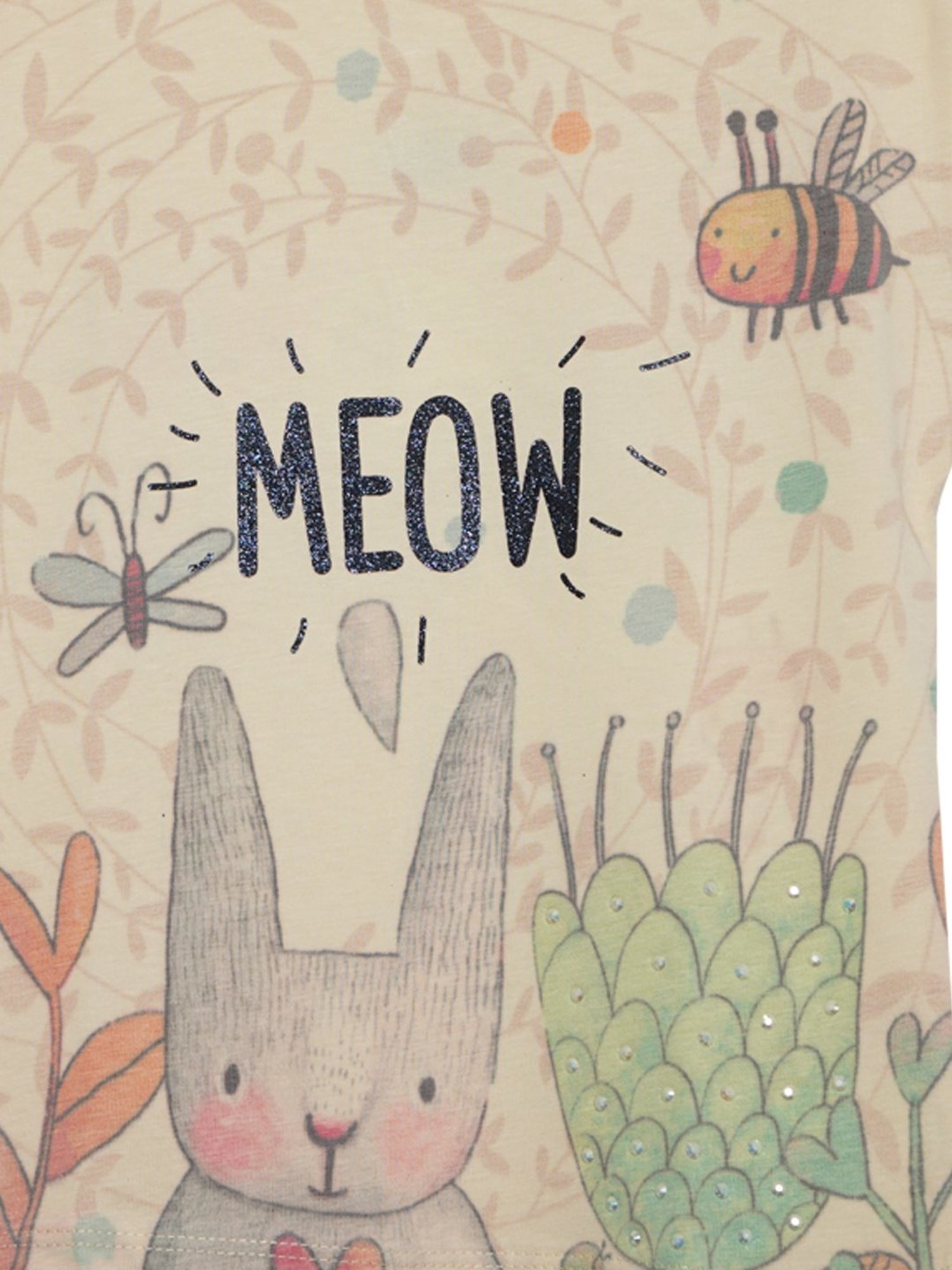 ZIAMA Kids Multicolor Printed Top