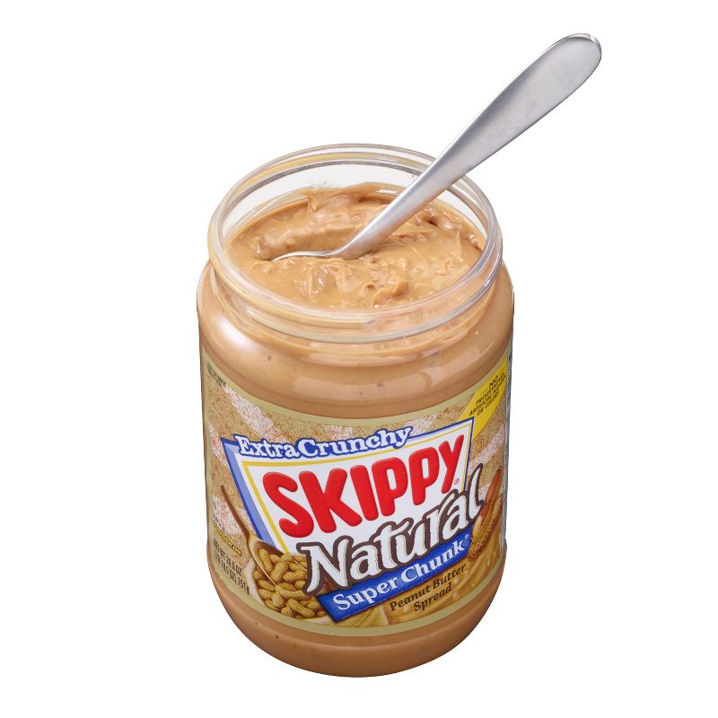 Skippy Natural Super Chunk Peanut Butter - 15oz