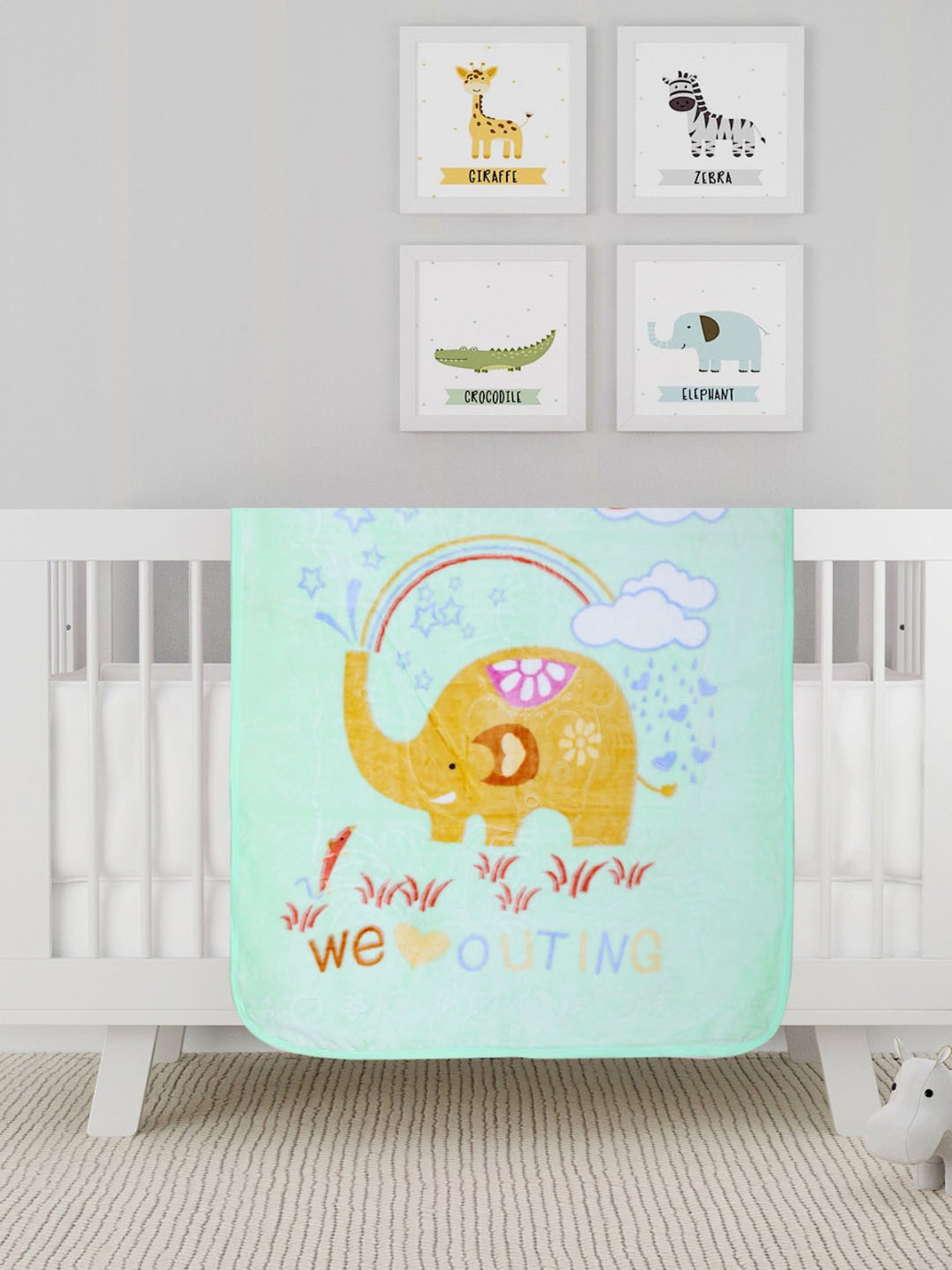 King 3pc Rhapsody Comforter Set Blue - Ayesha Curry