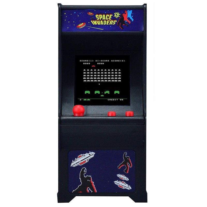 Super Impulse Tiny Arcade Playable Miniature Video Game - Space Invaders