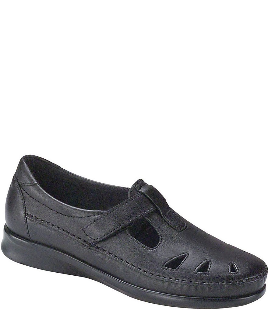 SAS Roamer Leather Flat Loafers