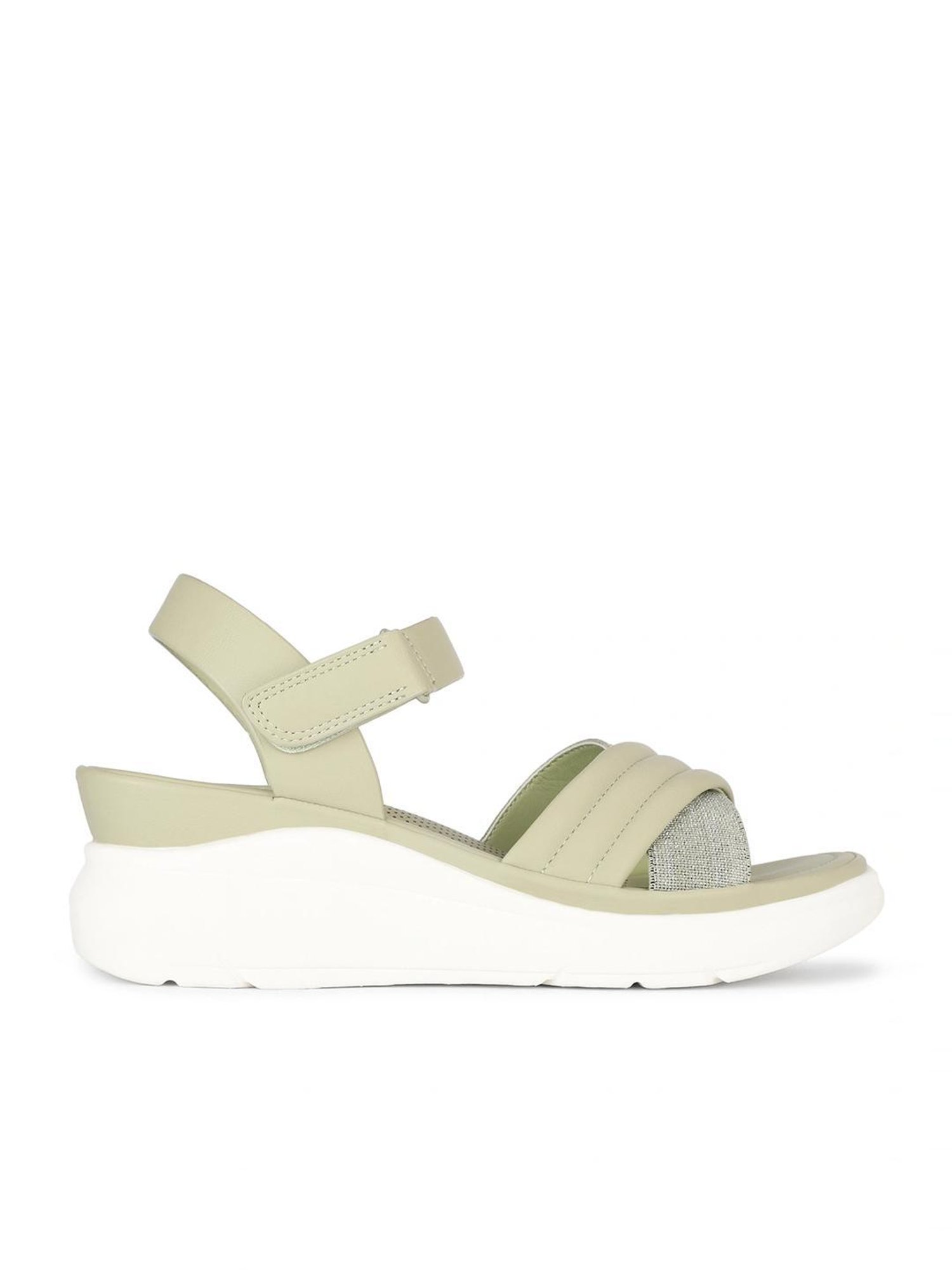 Bata Comfit by Bata Women's COLBIE Green Ankle Strap Wedges