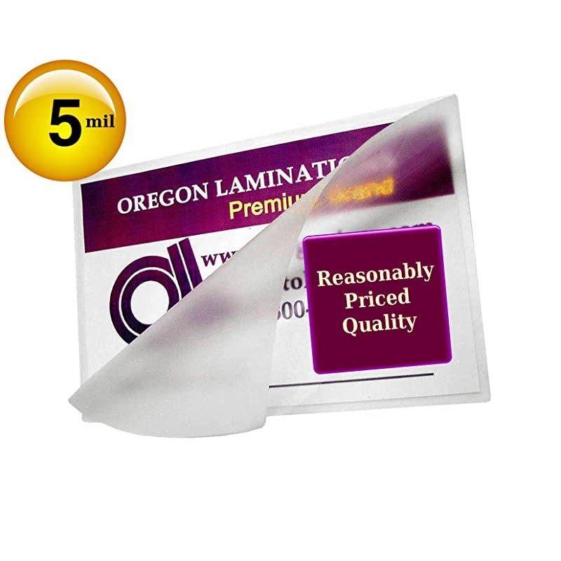 500 Military Card Laminating Pouches 5 Mil 258 X 378 Laminator Pockets