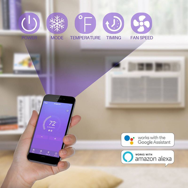 Sunpentown 12000-BTU Portable Air Conditioner with Heater White