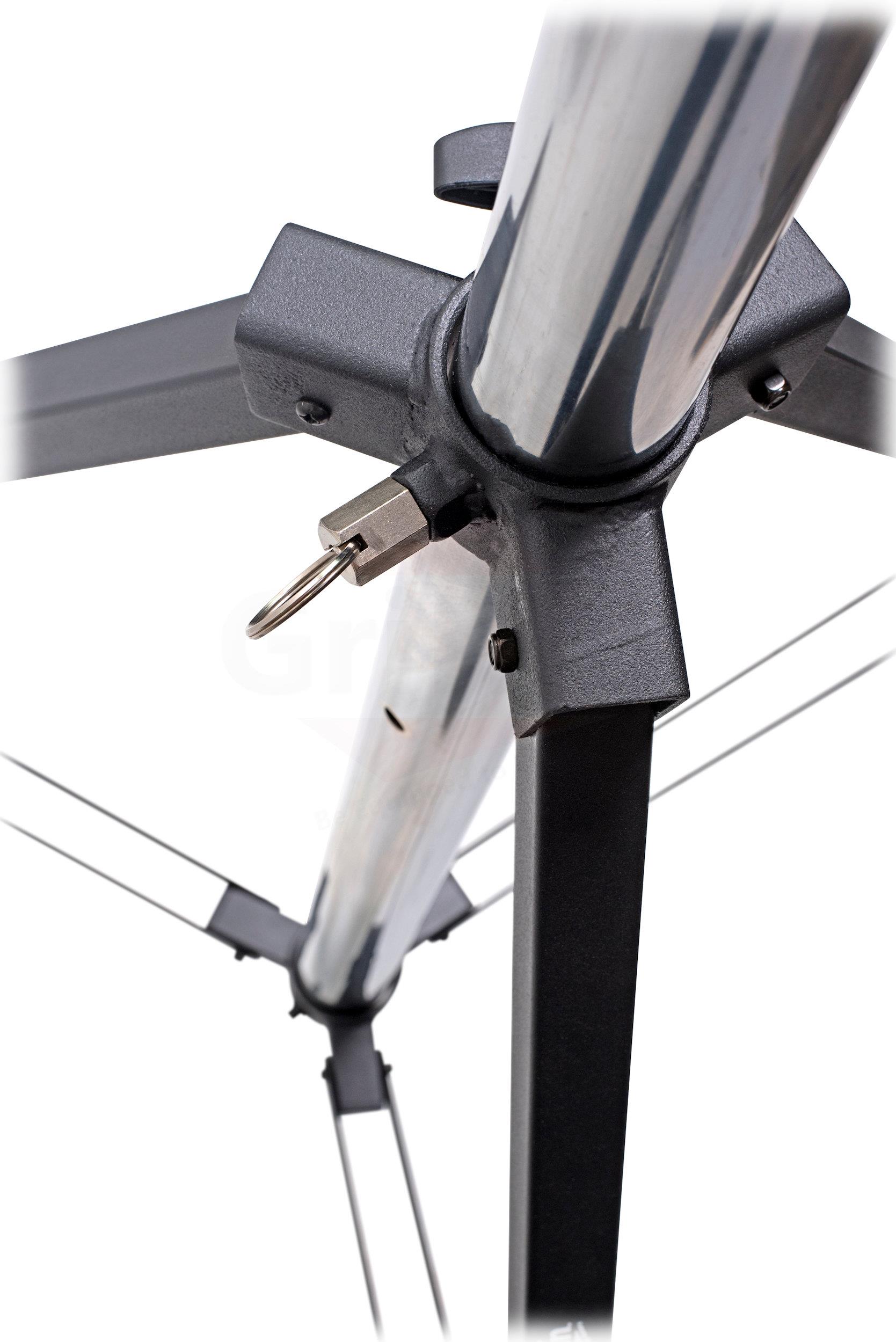 GRIFFIN Crank Lighting Truss Stands | T Adapter Bar & DJ Booth Trussing System for Light Cans & Speakers | Pro-Audio Stage Platform Hardware Mounting Package | PA Equipment Gear Holder for Live Music