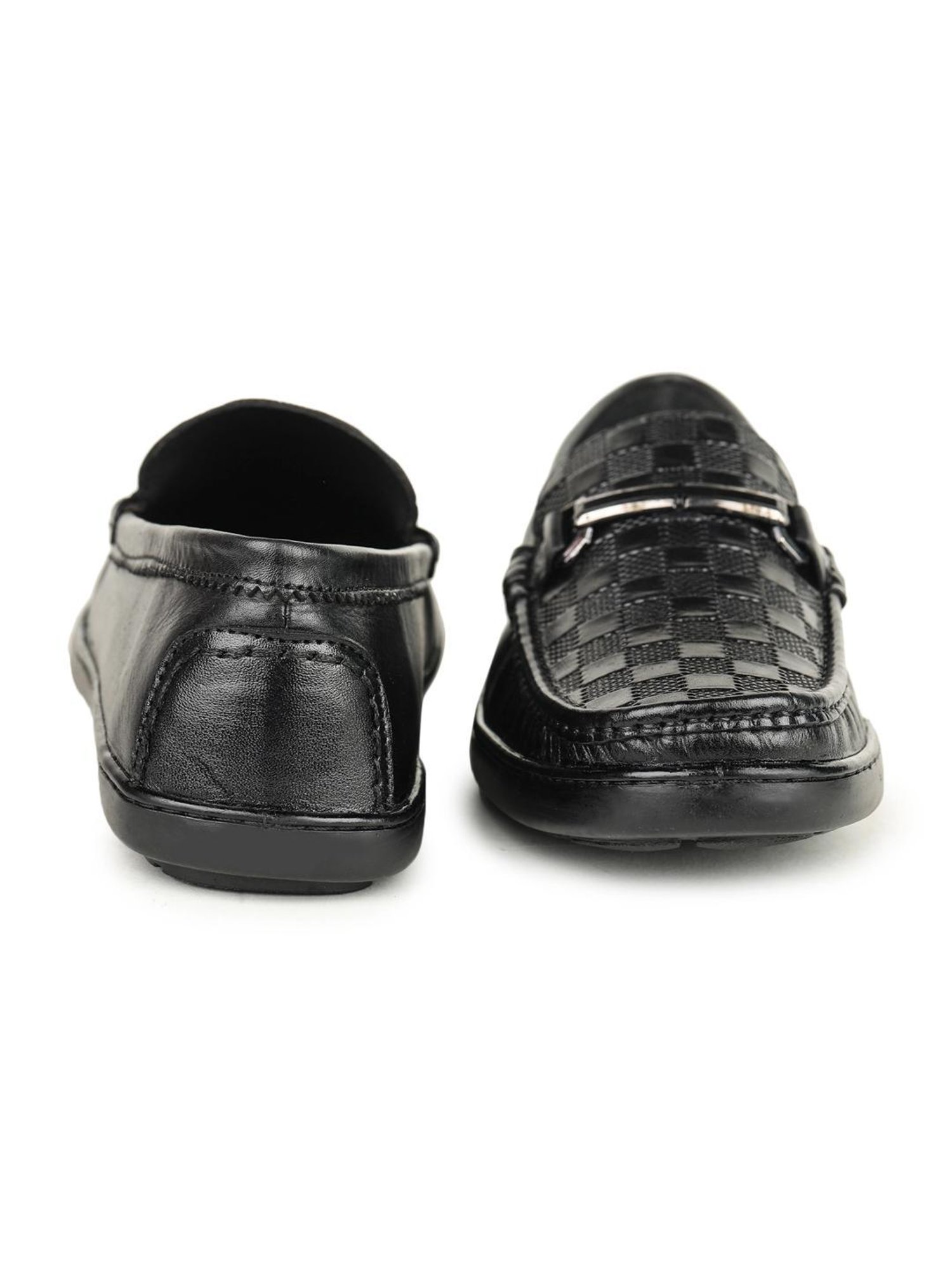 Britmen Men's Black Casual Loafers