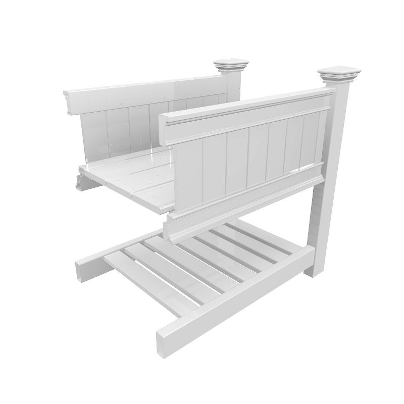 Cambridge Rectangular Extension Only - White - Vita