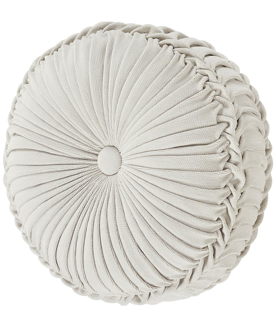 J. Queen New York Giovani Tufted Round Pillow