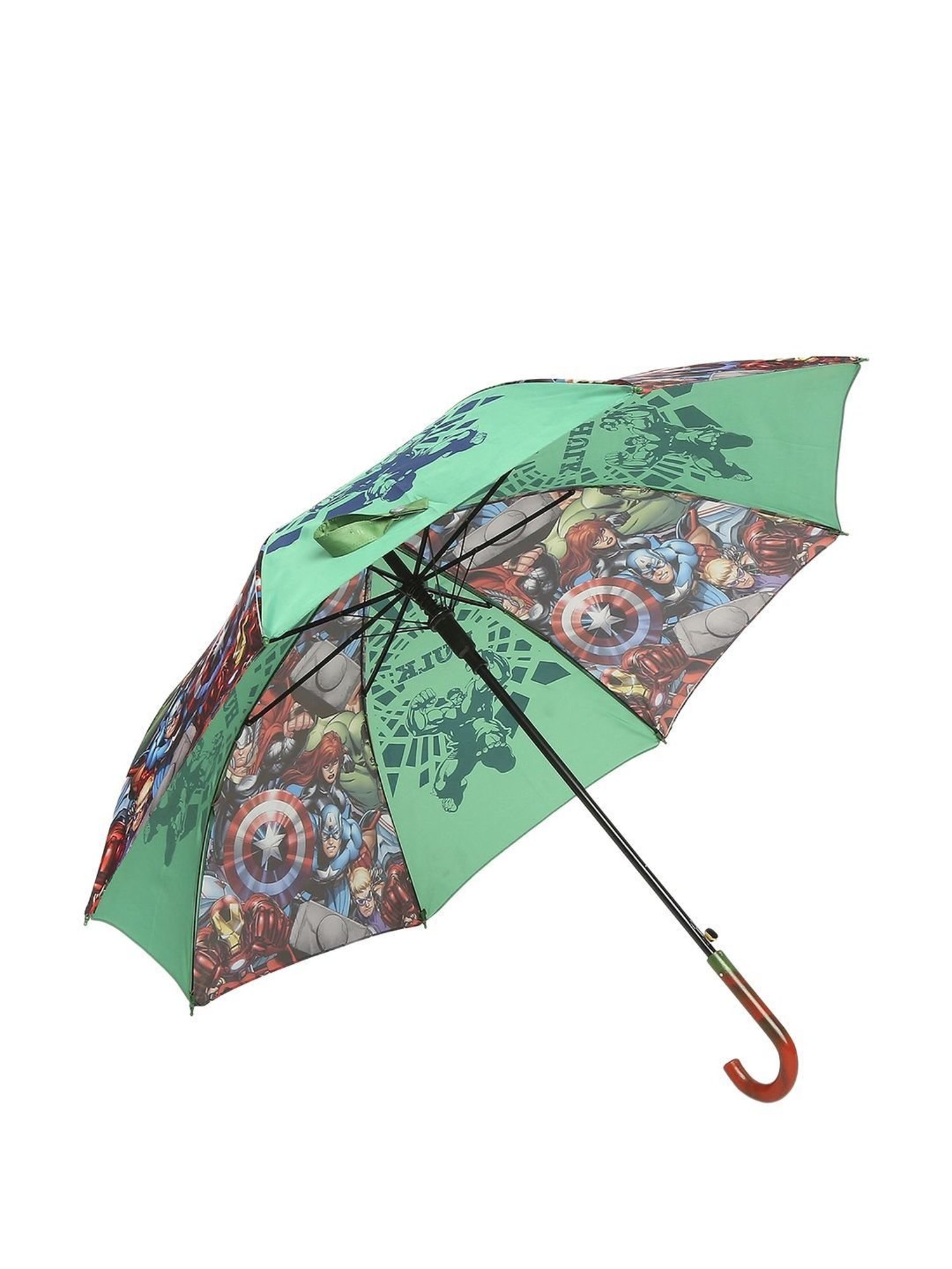 Citizen Green Printed Free Size Umbrella