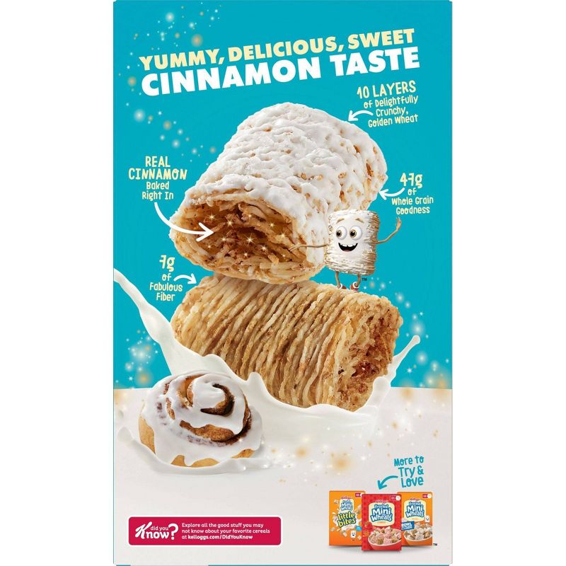 Frosted Mini Wheat Cinnamon Family Size Cereal - 22oz - Kellogg's