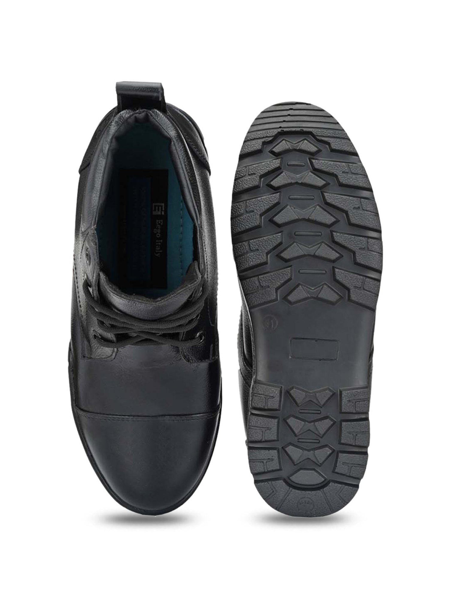 Eego Italy Men's Black Casual Boots