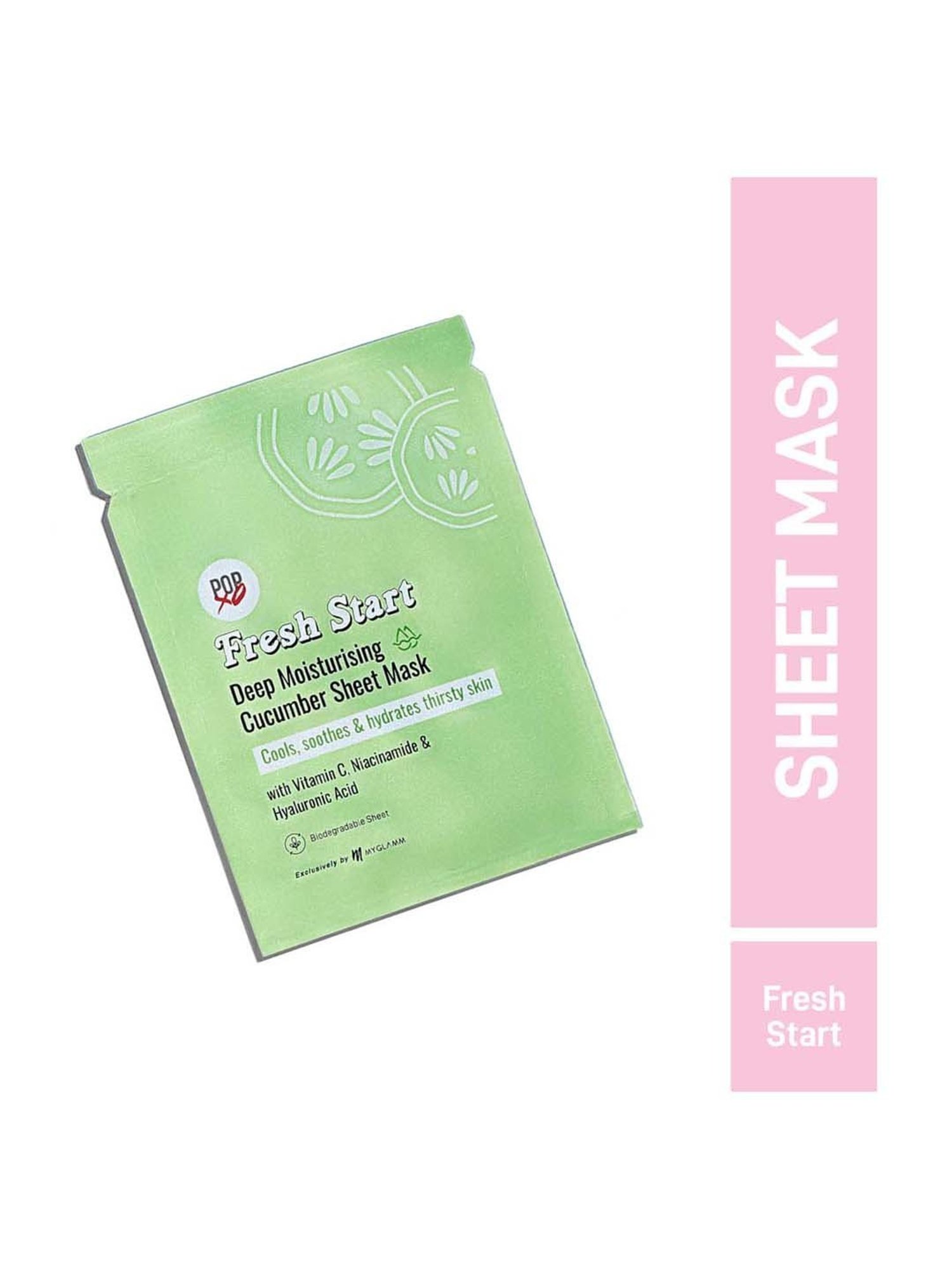 MONDSUB WitchHazel+Lavender+Q10 Sheet Masks (Pack of 3) - 20 gm Each