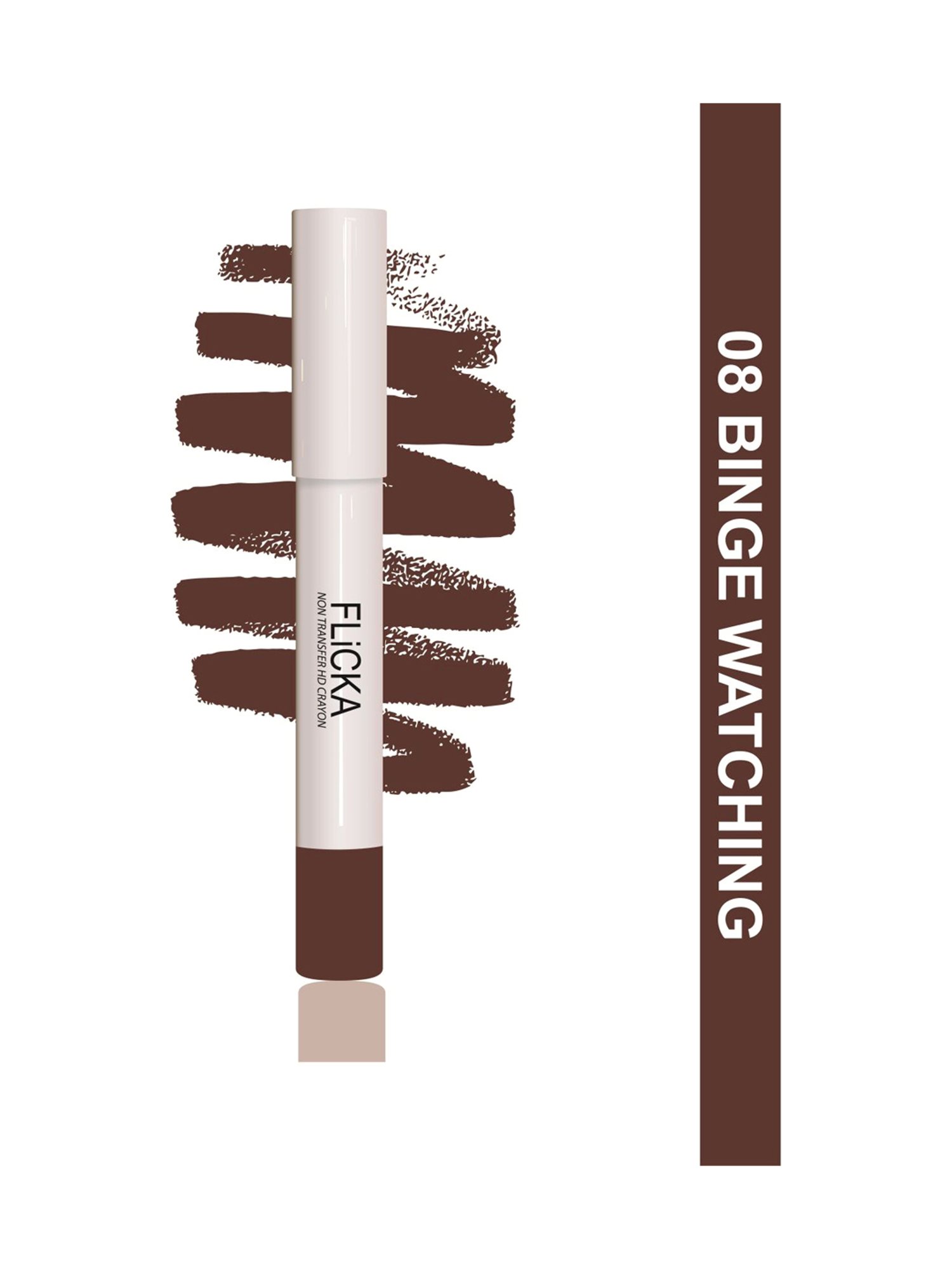 Lenphor Matte Show-Off Lip Crayon Cupid Red - 2.8 gm