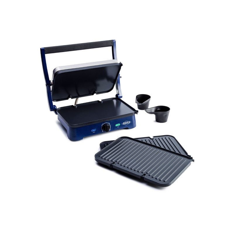 Blue Diamond Sizzle Griddle with Grill Plates