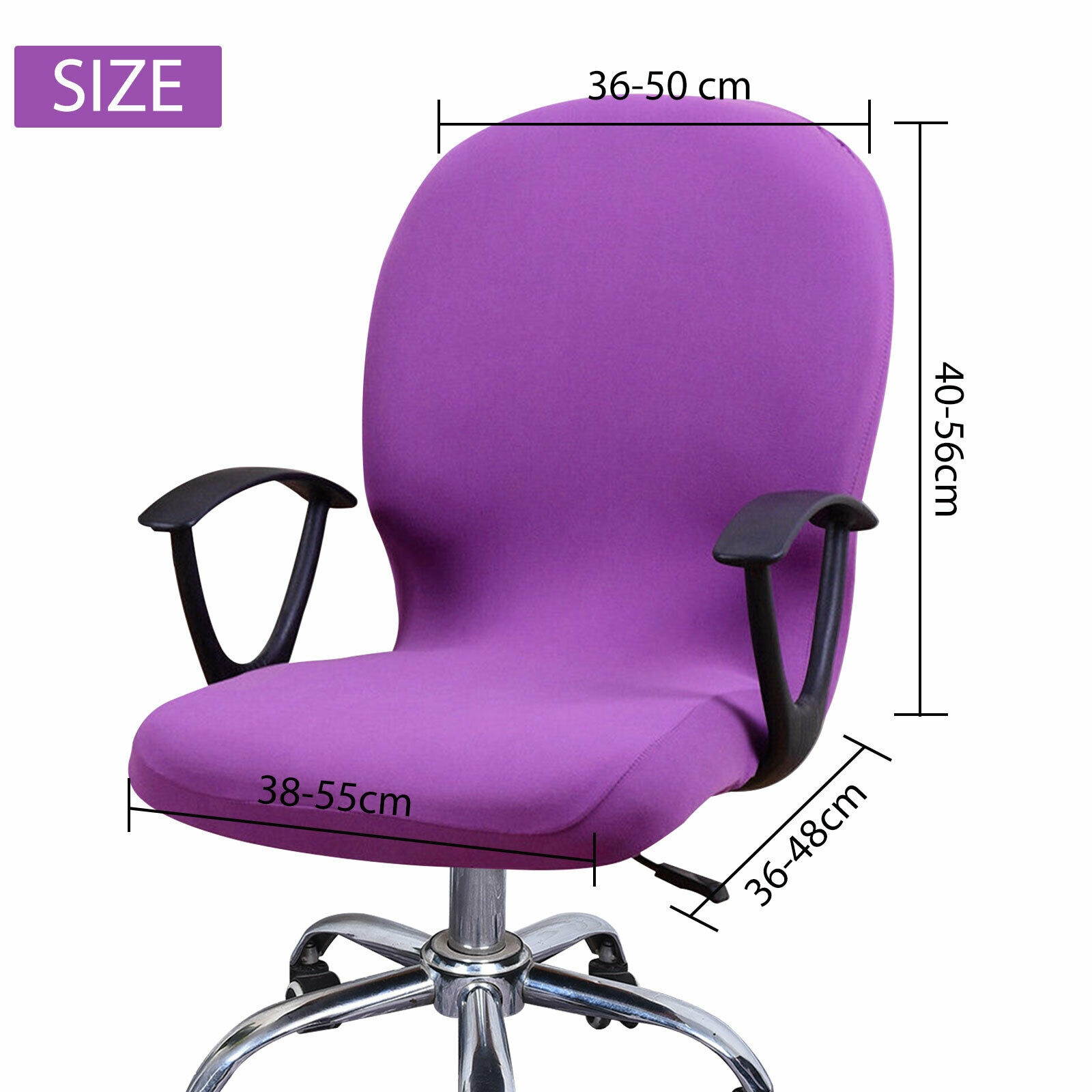 Elastic Computer Office Rotate Chair Cover Stretch Slipcover Protector Removable