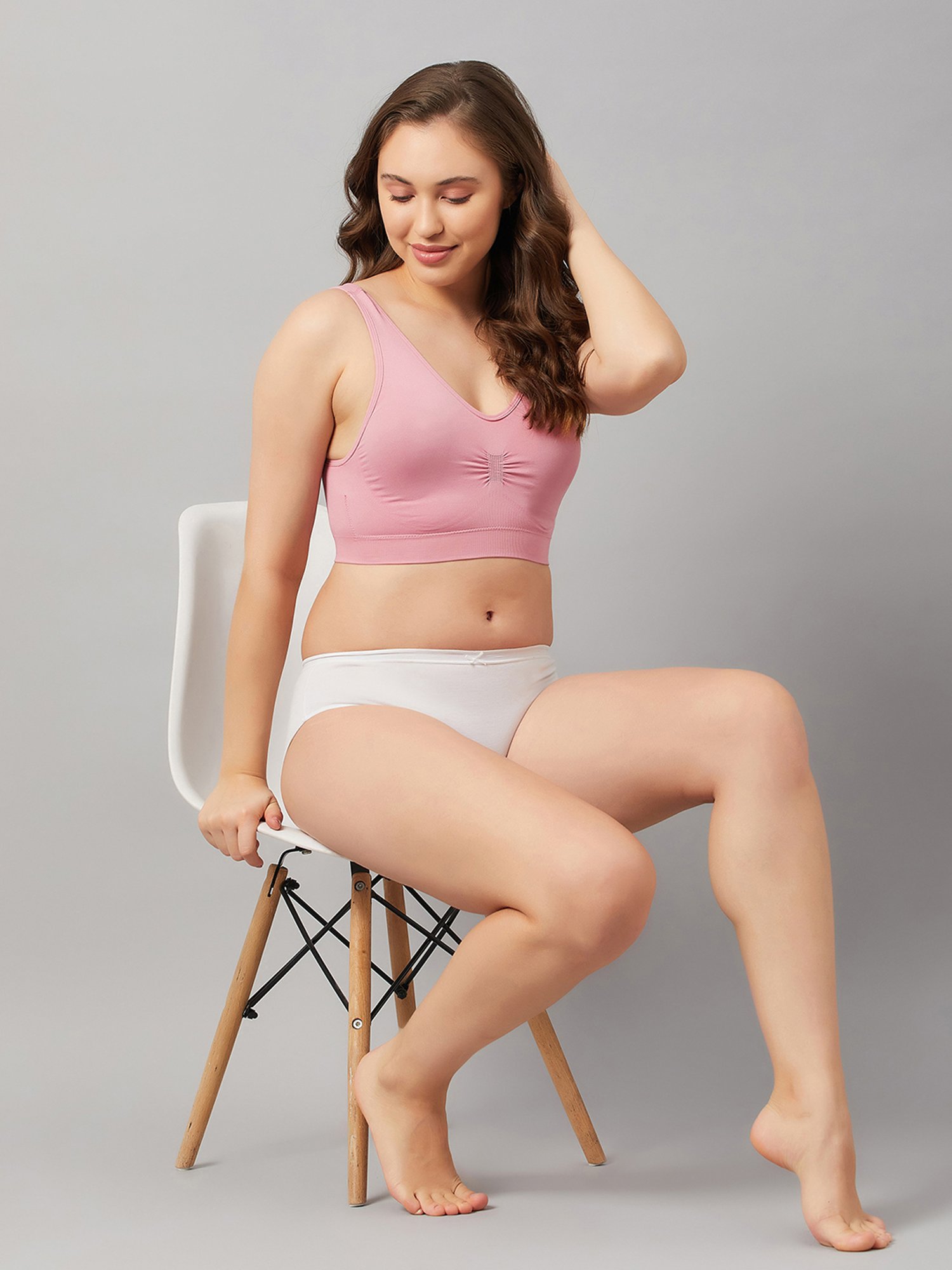 C9 Airwear Pink Full Coverage Everyday Bra With Removable Pads