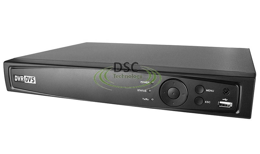 16CH Channel TURBO HD TVI/CVI/AHD/ANALOG/IP HYBRID DVR, SUPPORT 720P/1080P HD CAMERAS, 2 IP CAMERAS UP TO 4MP, H.265, H.265+, 2 HDD BAY, NO HDD Installed