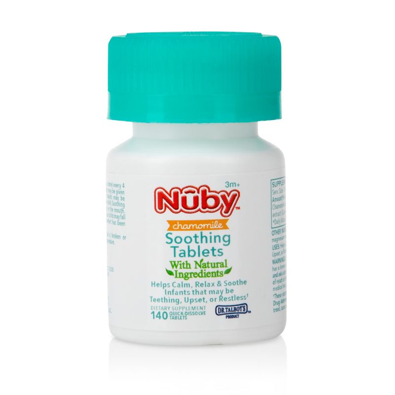 Nuby Naturally Derived Soothing Tablets - Chamomile - 140ct