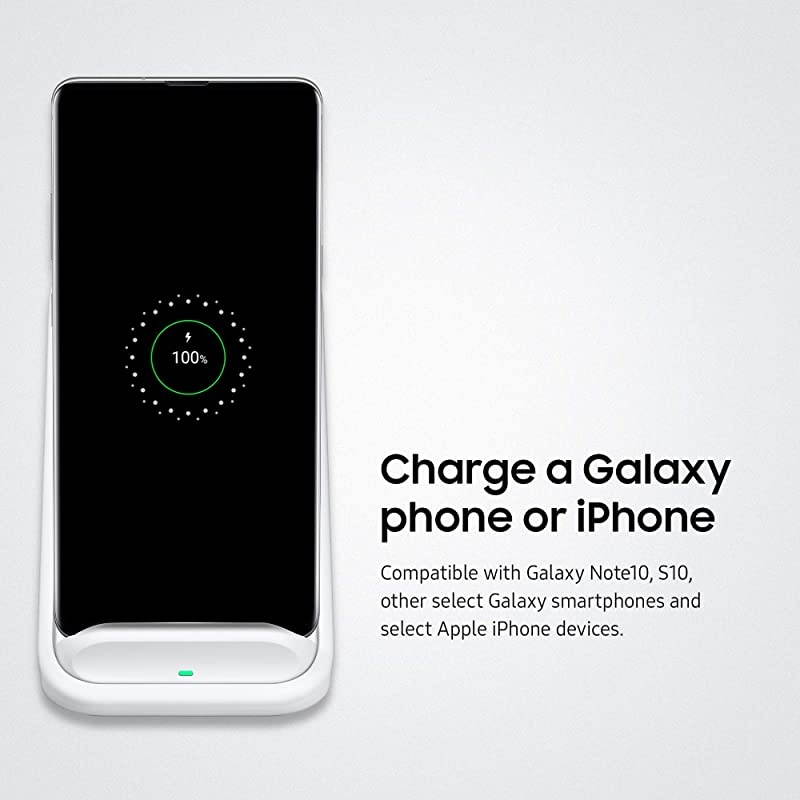 15W Fast Charge 20 Wireless Charger Stand White US Version with Warranty