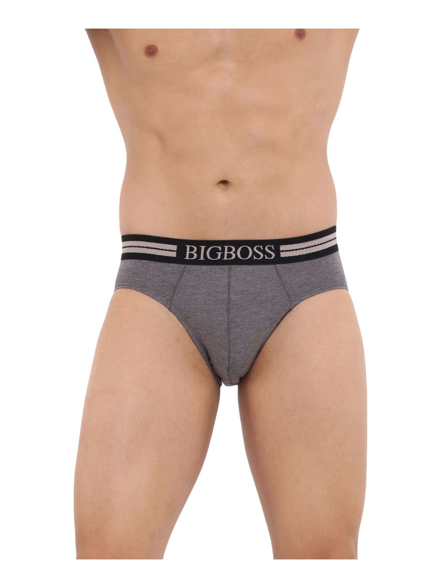 Dollar Bigboss Assorted Color Cotton J-Class Grando Briefs (Pack Of 3)