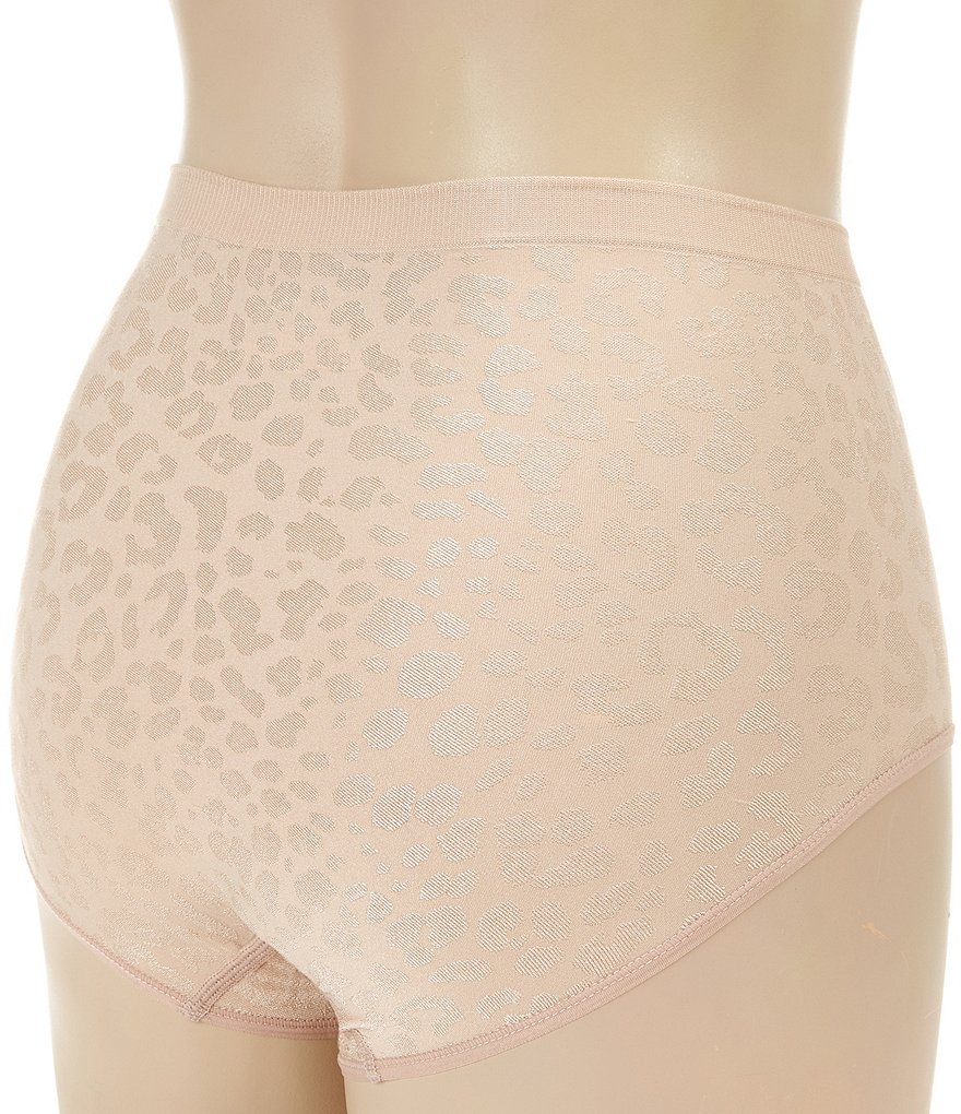 Modern Movement Jacquard Print Brief Panty