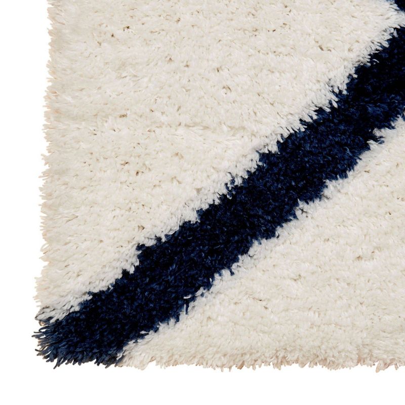 7'10"x10'2" Carmela Rug Blue/Ivory - SoHome