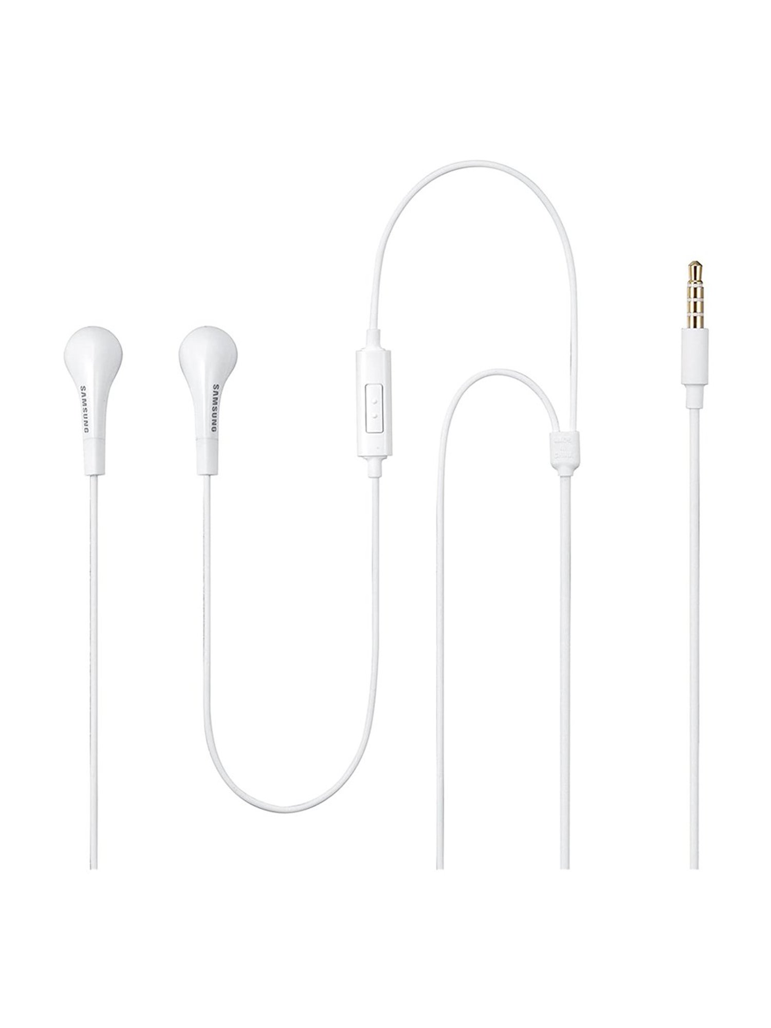 Samsung Ehs64Avfwecinu Wired Headset With Mic (White)