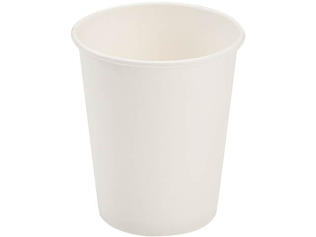 Pactiv D8HCW Dopaco Paper Hot Cups, 8 oz, White, 50/Bag, 20 Bags/Carton