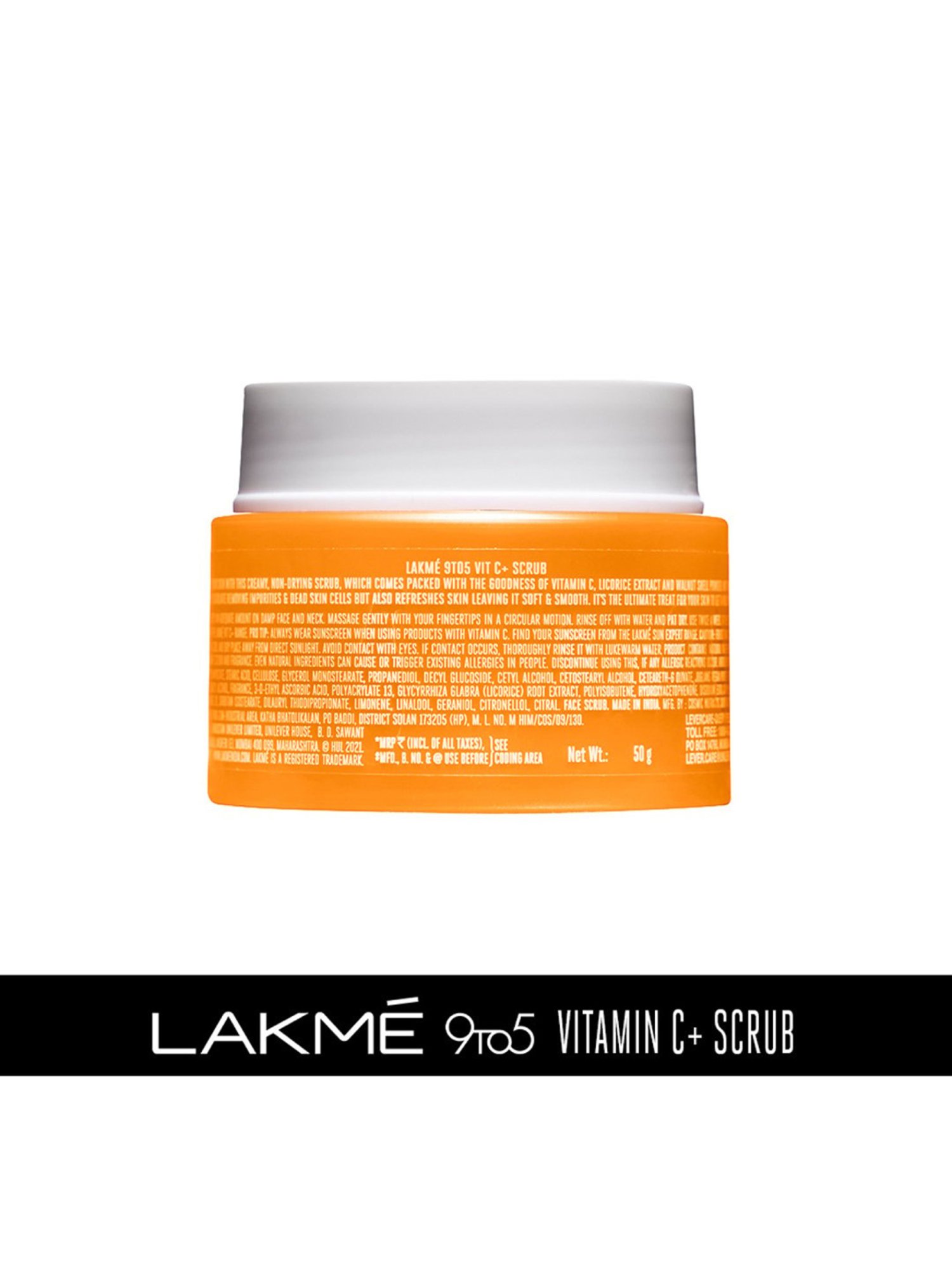 Lakme 9To5 Vit C+ Scrub - 50 gm
