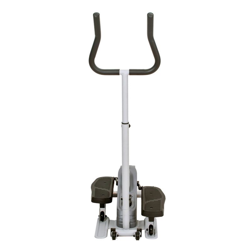 Sunny Health & Fitness Magnetic Standing Elliptical Machine with Handlebars