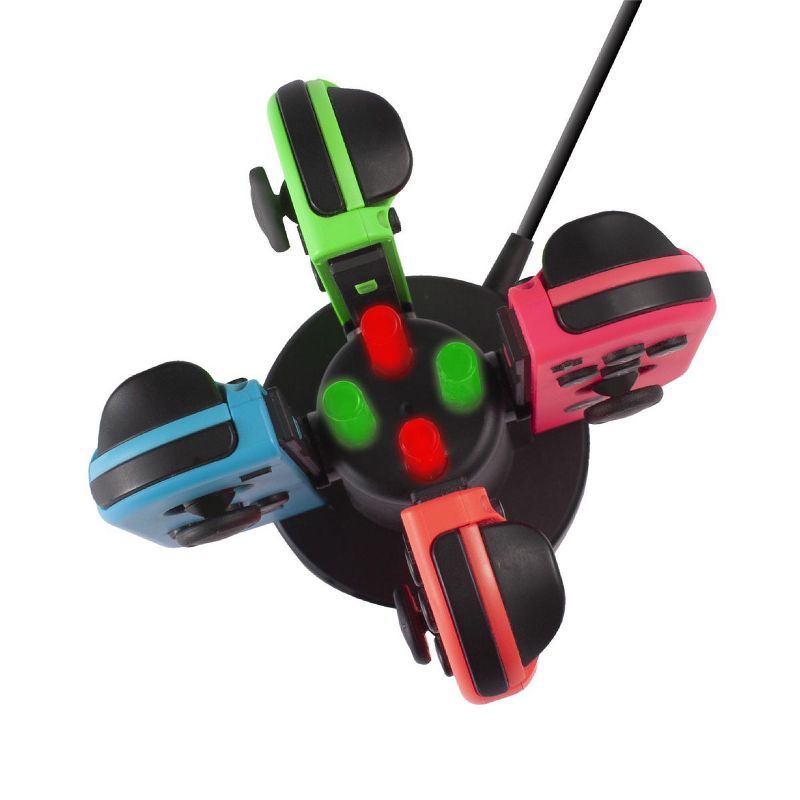 Insten Charging Station For Nintendo Switch Joycon Controller, with LED Light Bar Indicator, USB Joy-Con Charger Dock Stand