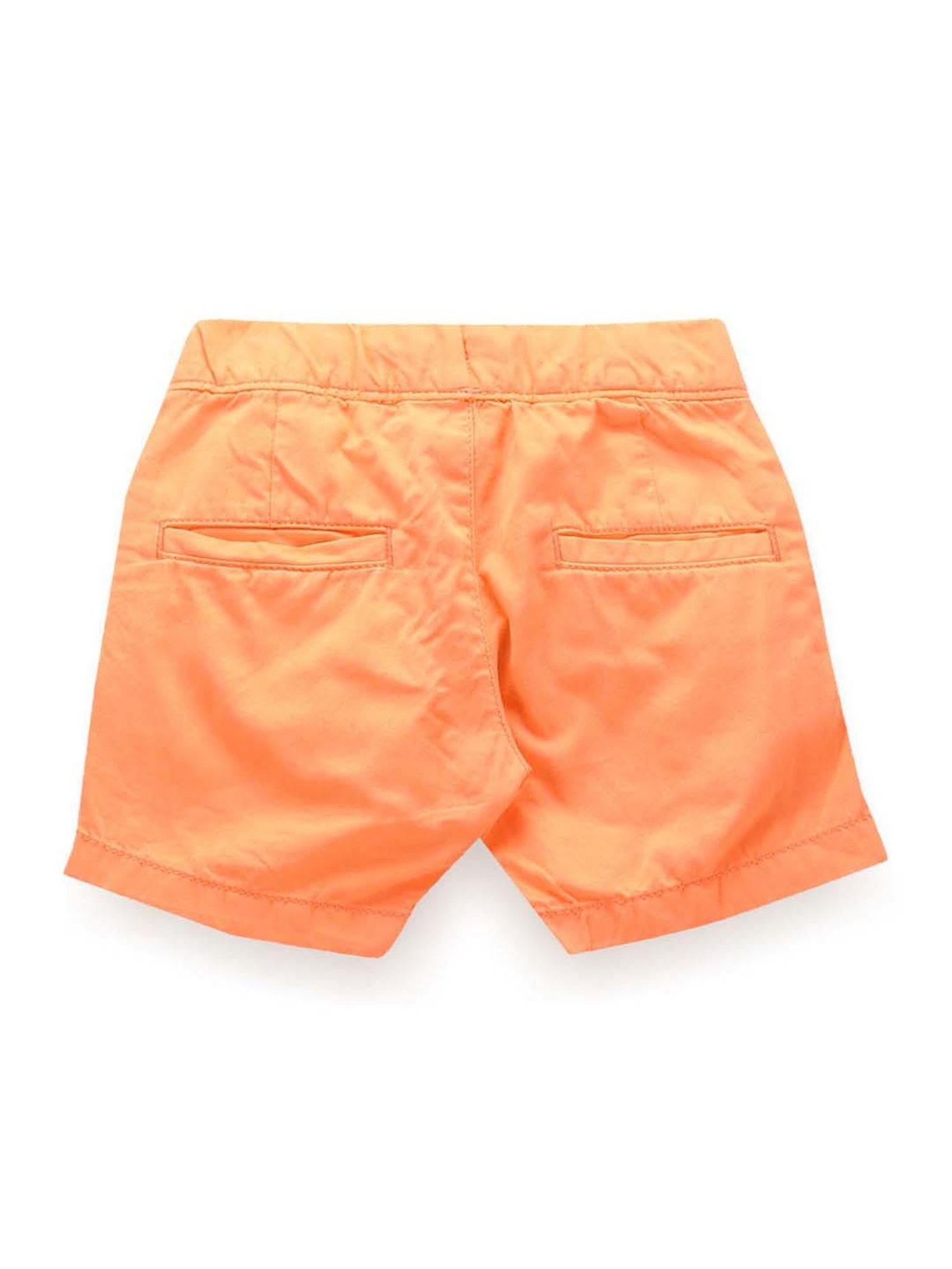 U.S. Polo Assn. Kids Orange Cotton Regular Fit Shorts