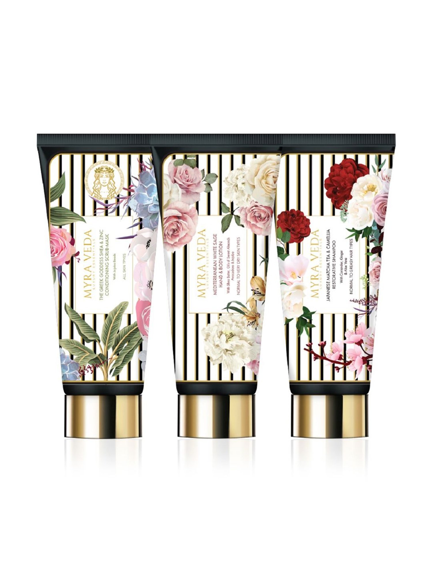 MYRA VEDA LUXURY ESSENTIALS Glowing Aphrodite Combo - 150 gm