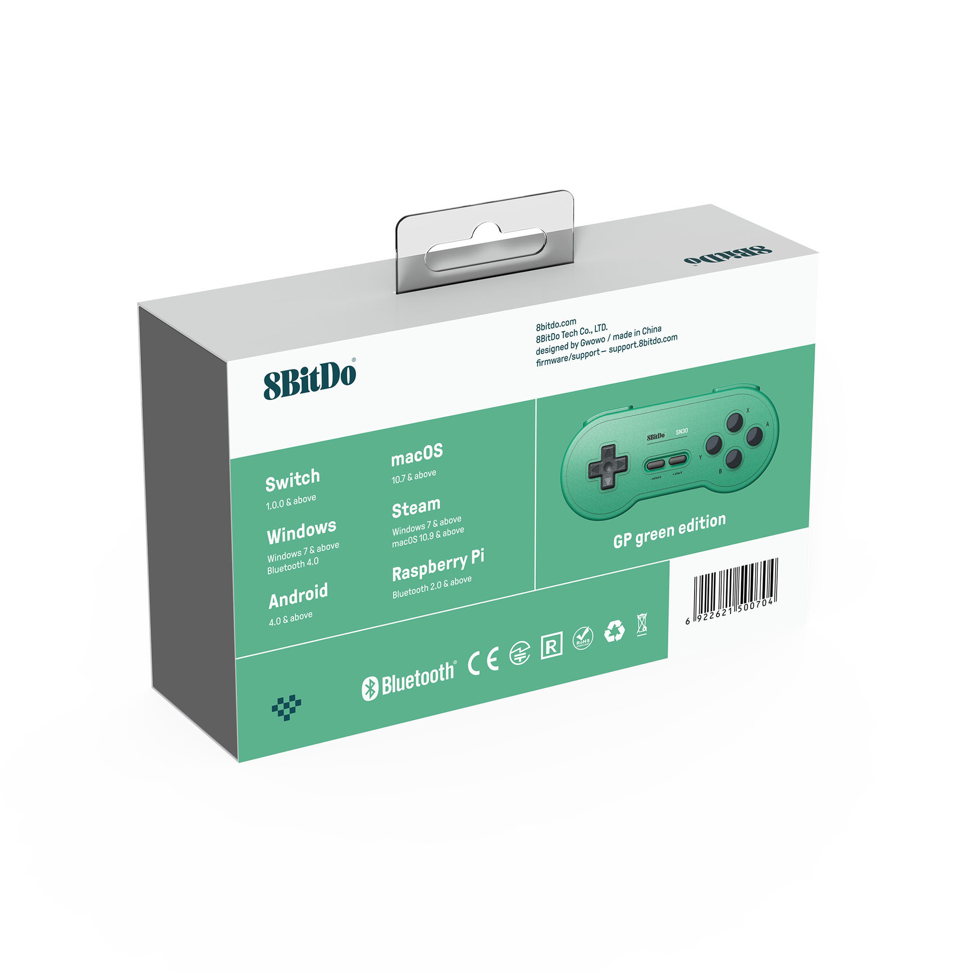 8Bitdo Lite Bluetooth Gamepad for Nintendo Switch Lite, Nintendo Switch & Windows (Turquoise Edition)