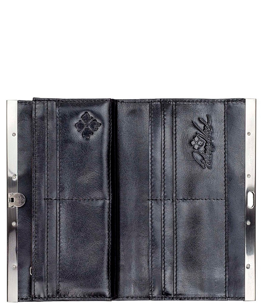 Patricia Nash Vintage Patent Collection Cauchy Frame Wallet